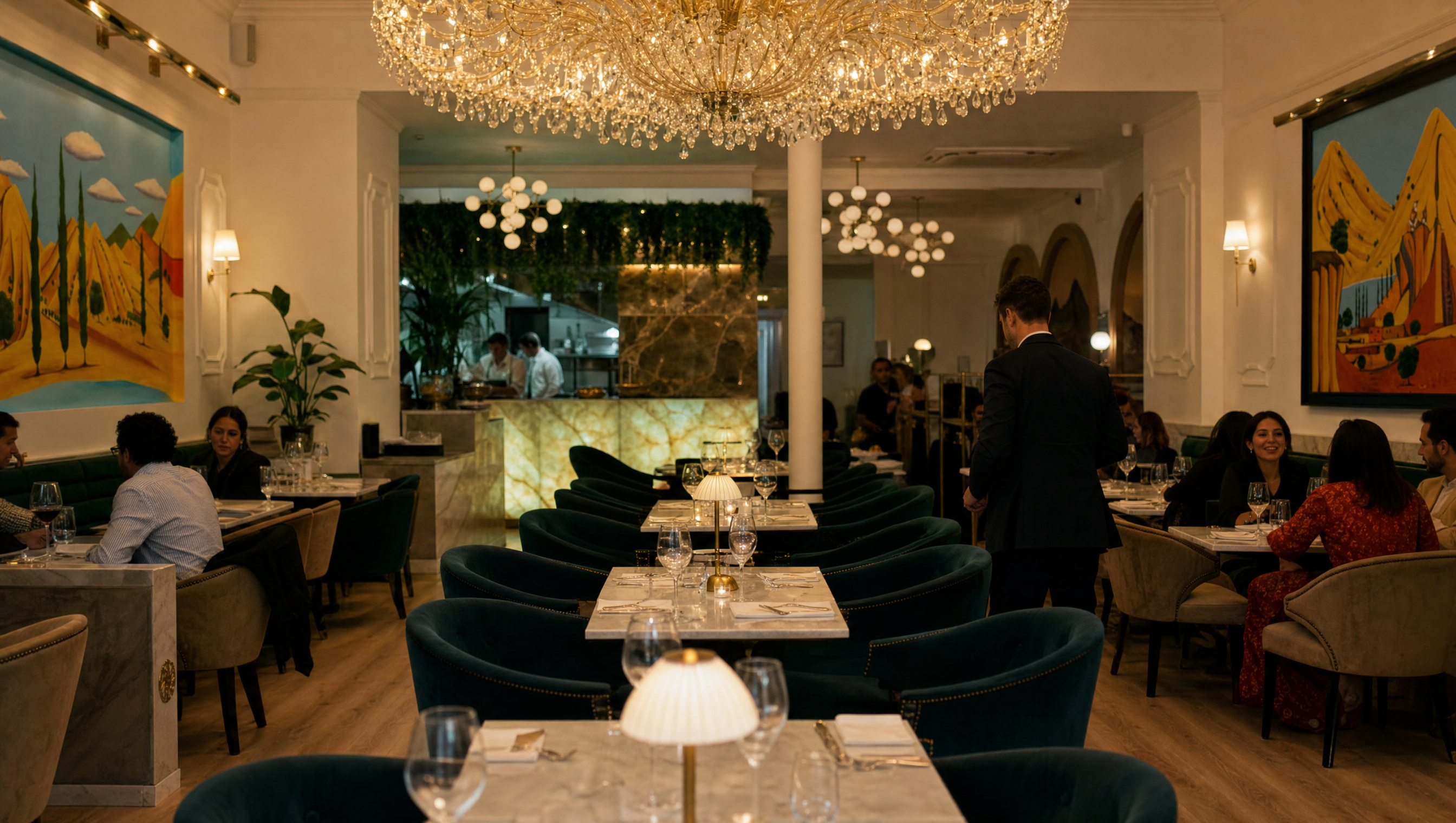 Interior at Armenian, Manchester